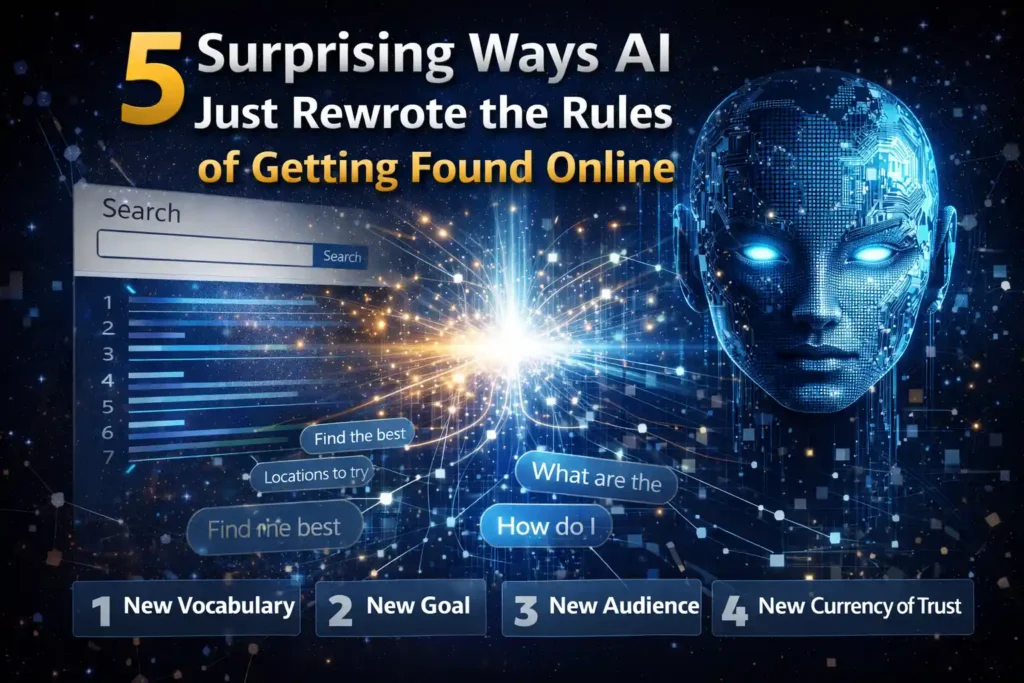 5 Surprising Ways AI Just Rewrote the Rules of Getting Found Online