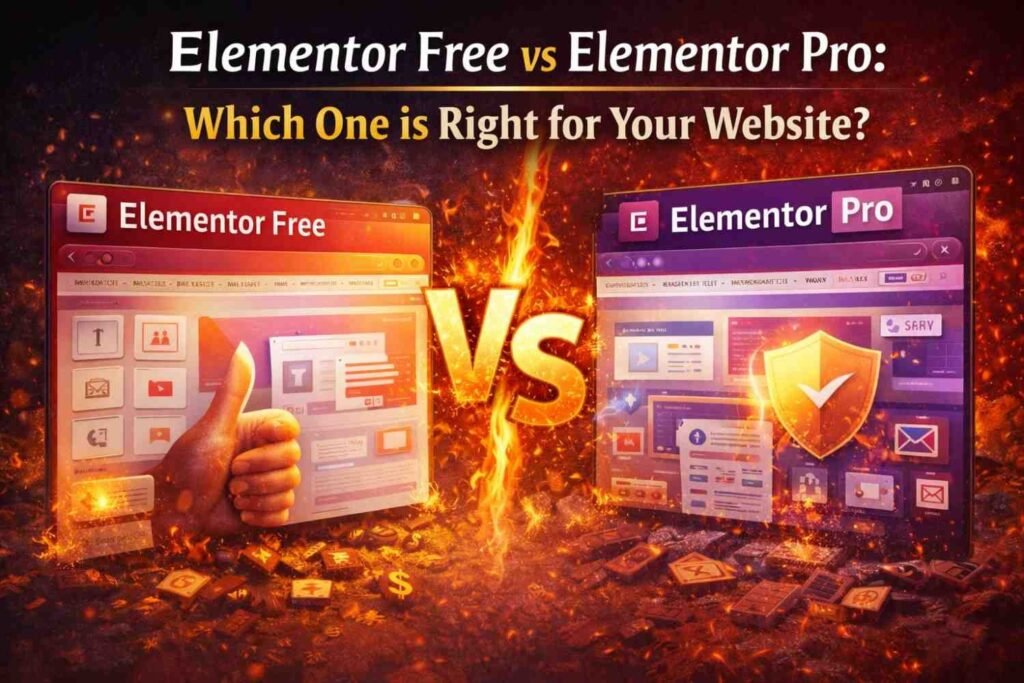 Elementor Free vs Elementor Pro: Which One is Right for Your Website?