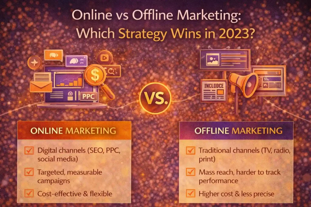 Online vs Offline Marketing: Which Strategy Wins in 2023?