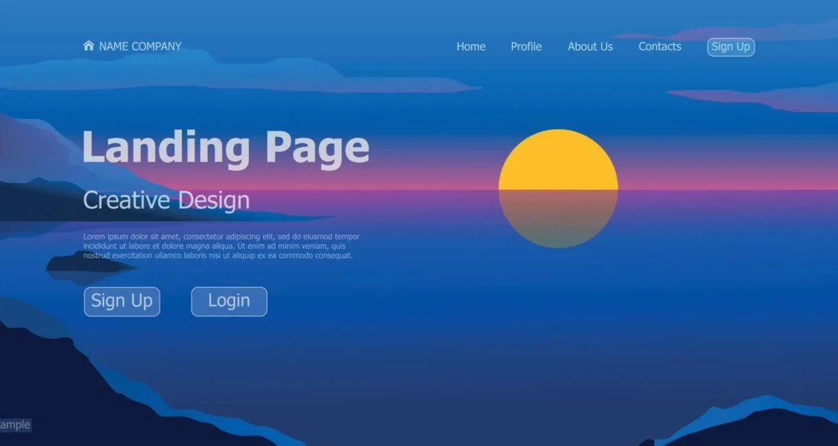 Landing Page